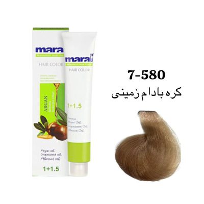 رنگ مو مارال کره بادوم زمینی
