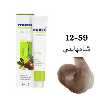 رنگ مو مارال شامپاینی