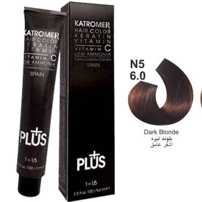 رنگ موی کاترومر KATROMER،شماره N5 بلوند تيره