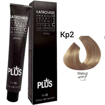 رنگ موی کاترومر KATROMER،شماره kp2 گردویی