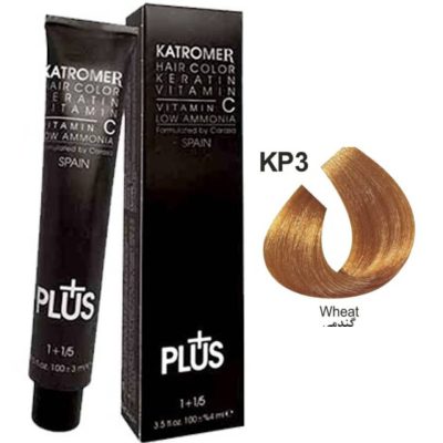 رنگ موی کاترومر KATROMER،شماره kp3 گندمی