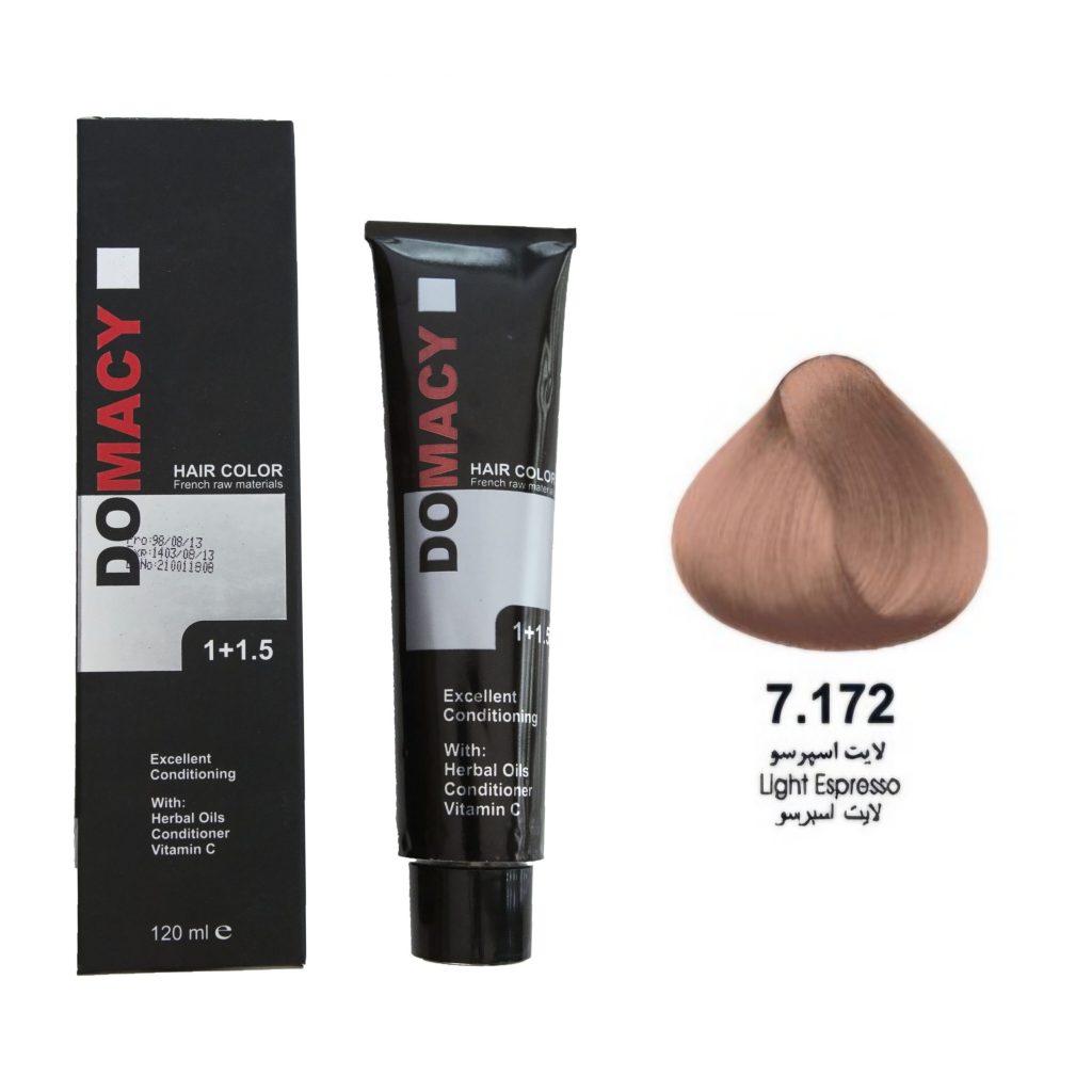 رنگ مو دوماسی لایت اسپرسو 7.172